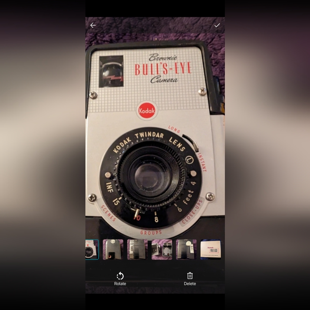 Vintage brownie camera NIB **